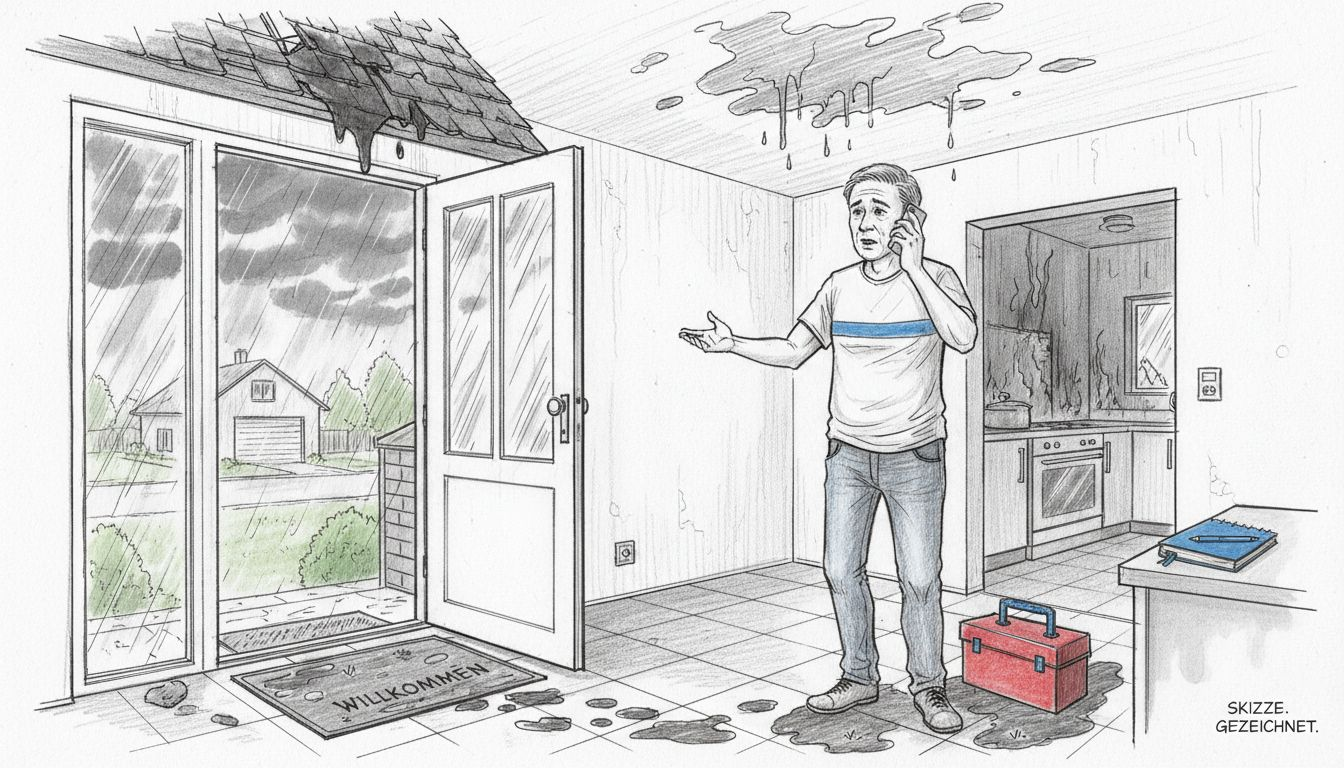 7 typische Beispiele für Versicherungsschäden im Haus